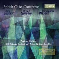 Joubert, Simpson, Wright : British Cello Concertos